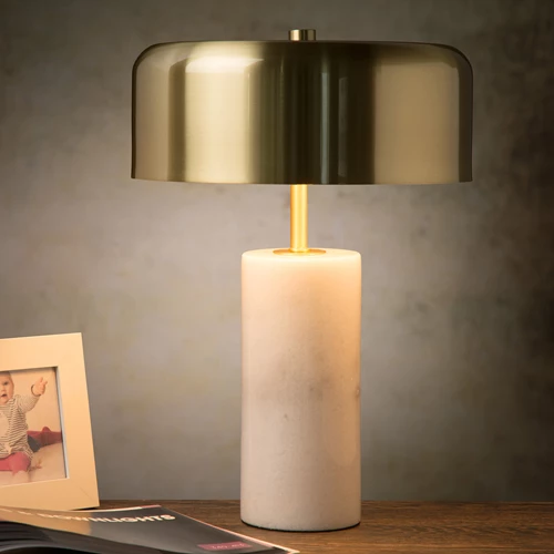 Lucide MIRASOL - Lampe de table - Ø 25 cm - 3xG9 - Blanc - ambiance 2